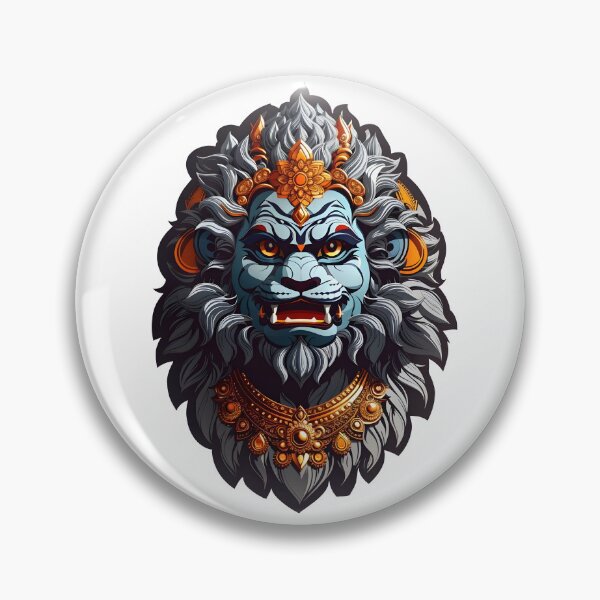 Aperçu de l'œuvre Seigneur Narasimha dieu lion créée et vendue par UltimateWorld.