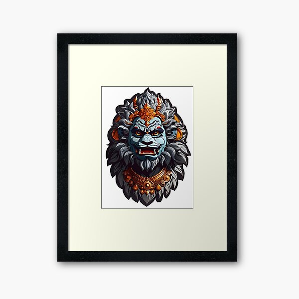 Narasimha | Shiva art, God art, Hindu art