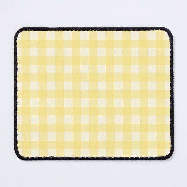 Item preview, Gingham Check Pattern in Light Yellow Tones designed and sold by kierkegaard.
