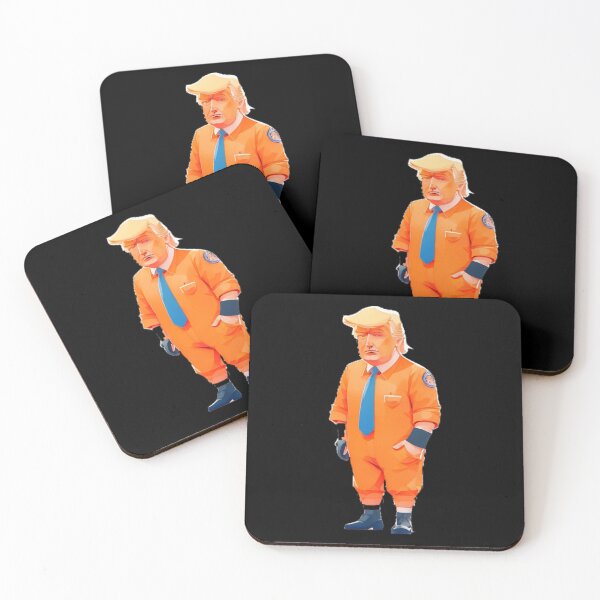 Item preview, orange jumpsuit trump designed and sold by diasj-alisa.