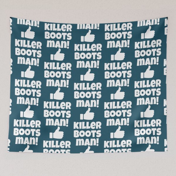 Item preview, Killer Boots Man! Dumb And Dumber Quote designed and sold by dalbirmo.