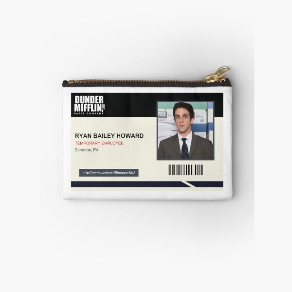 Item preview, Ryan Howard Employee ID Dunder Mifflin - The Office TV Show designed and sold by Spoiler Alert Merch Store.