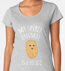 My Spirit Animal Is A Potato Women's Premium T-Shirt