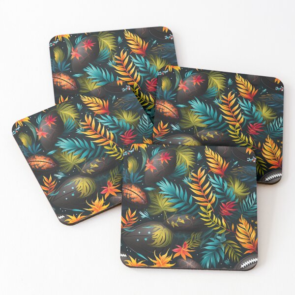Item preview, New Season—Fresh beginning: NFL football season kickoff on Autumn Harvest. Autumn design, Fall fashion, crossed leaf-football pattern. designed and sold by ignasirus.
