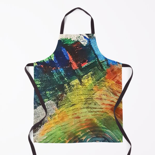 Item preview, Colorful abstract brush strokes designed and sold by alwaysforart.