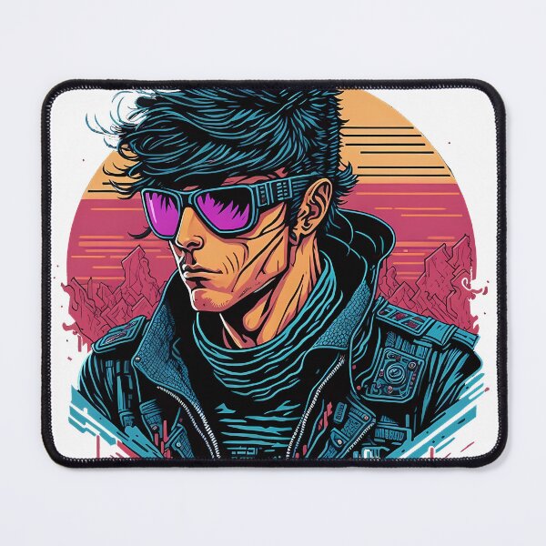 Item preview, cyberpunk hackers 80s designed and sold by TaevasDesign.