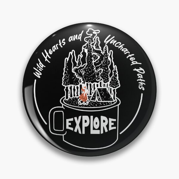 Aperçu de l'œuvre Cœurs sauvages et chemins inexplorés mono créée et vendue par Ellisano.