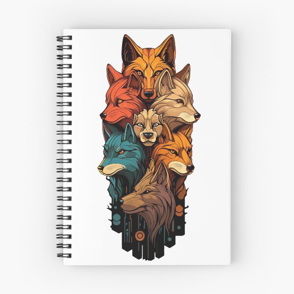 Item preview, The Family of Wolves designed and sold by Inky-Spiration.