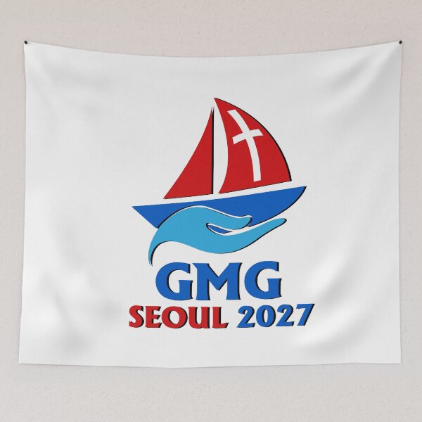 Item preview, GMG JMJ WYD World Youth Day Seoul 2027 logo designed and sold by ideasfinder.