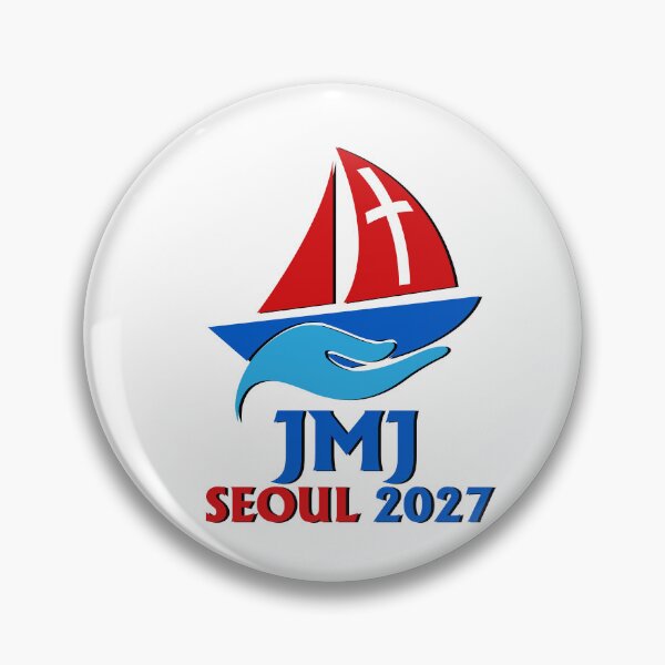 Item preview, JMJ WYD World Youth Day Seoul 2027 logo designed and sold by ideasfinder.