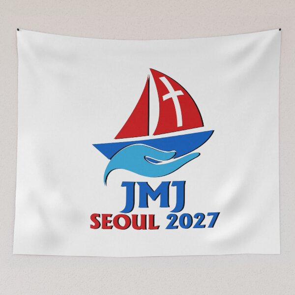 Item preview, JMJ WYD World Youth Day Seoul 2027 logo designed and sold by ideasfinder.