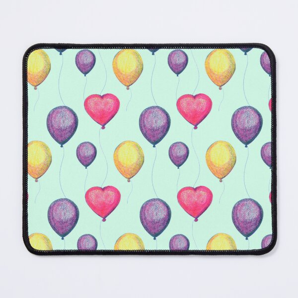 Item preview, Party balloon retro illustration pattern designed and sold by EngineerGoC.