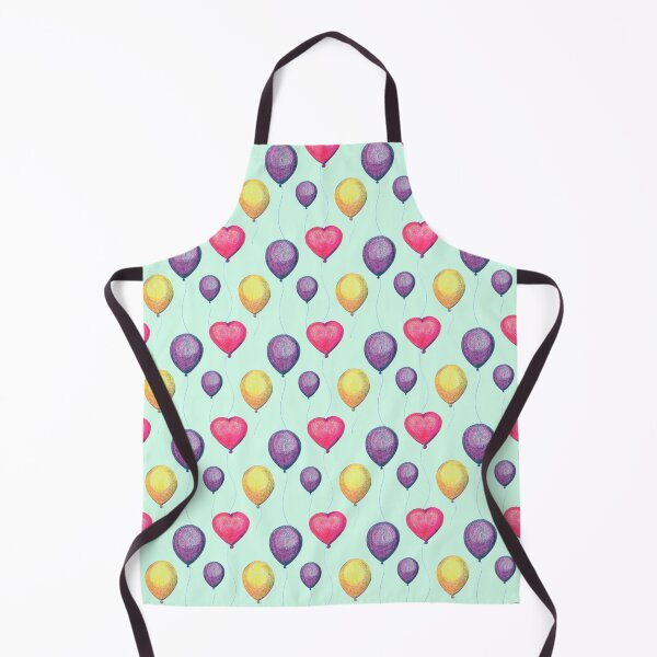 Item preview, Party balloon retro illustration pattern designed and sold by EngineerGoC.