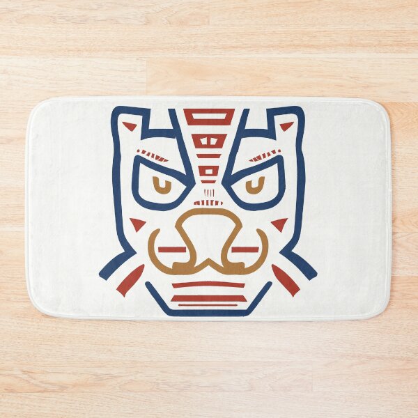 Item preview, Ferocious Tiger Tiki Mask Face designed and sold by DesignDrifts.