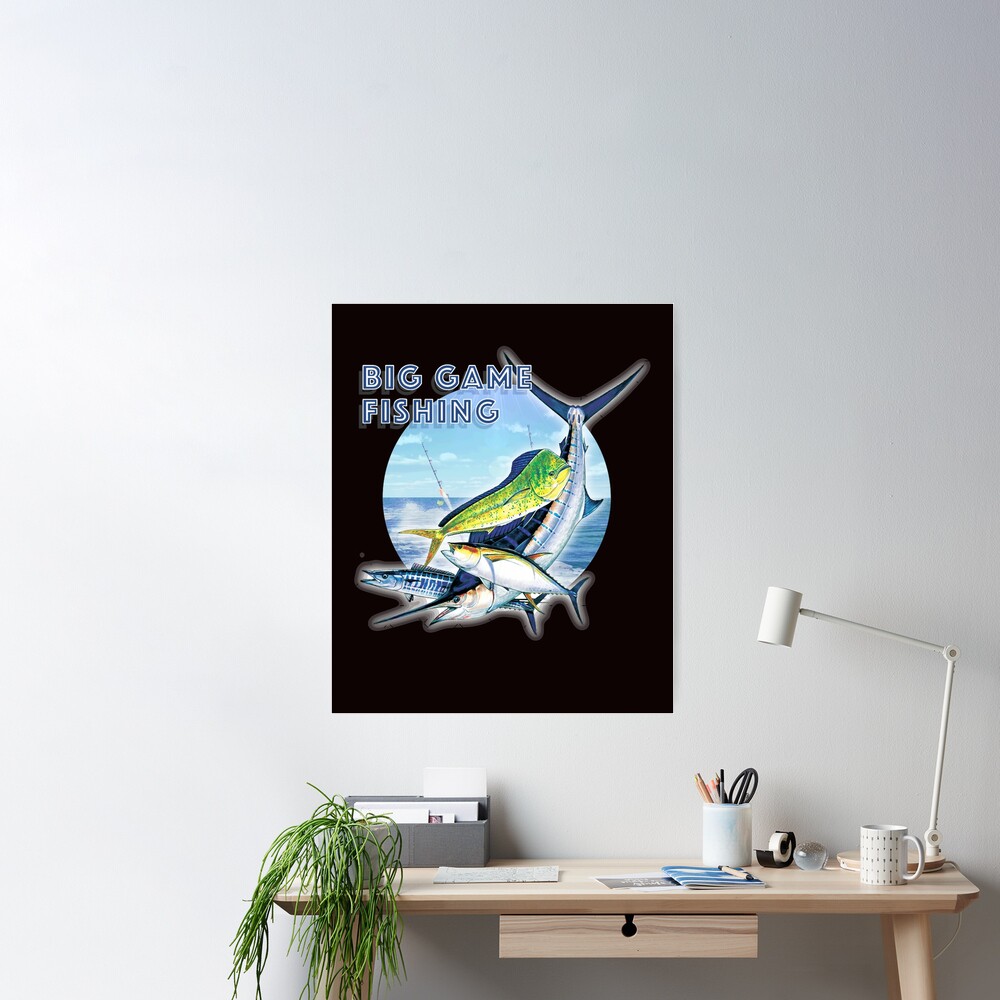 Poster big game fishing 