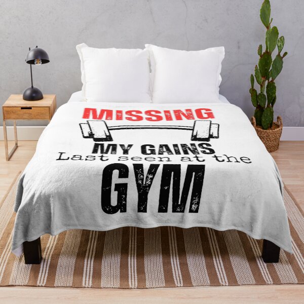 Item preview, Gym Quotes | Missing My Gains designed and sold by YrtemmyS.
