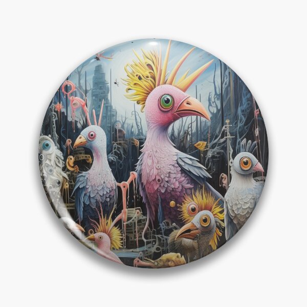 Item preview, Mutated Chickens After Nuclear Radiation designed and sold by schoeneckla.