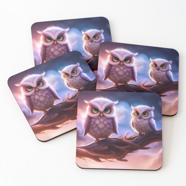 Item preview, Two Pink Owls designed and sold by JackFreestone.