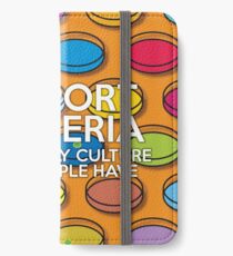 SUPPORT BACTERIA iPhone Wallet/Case/Skin