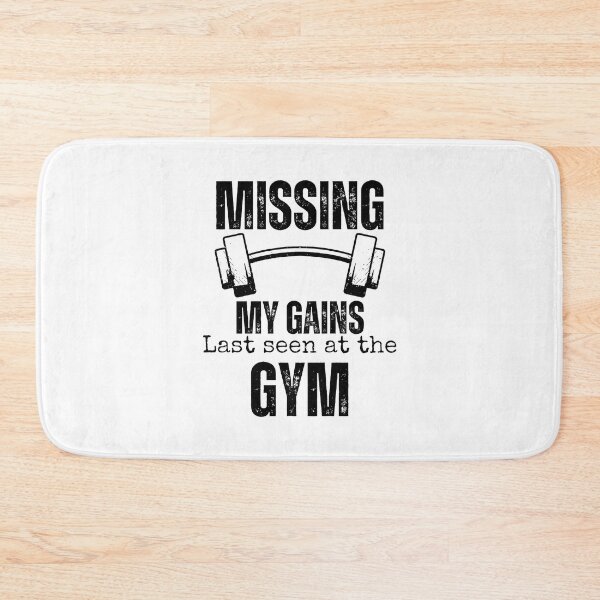 Item preview, Gym Quotes | Missing My Gains designed and sold by YrtemmyS.