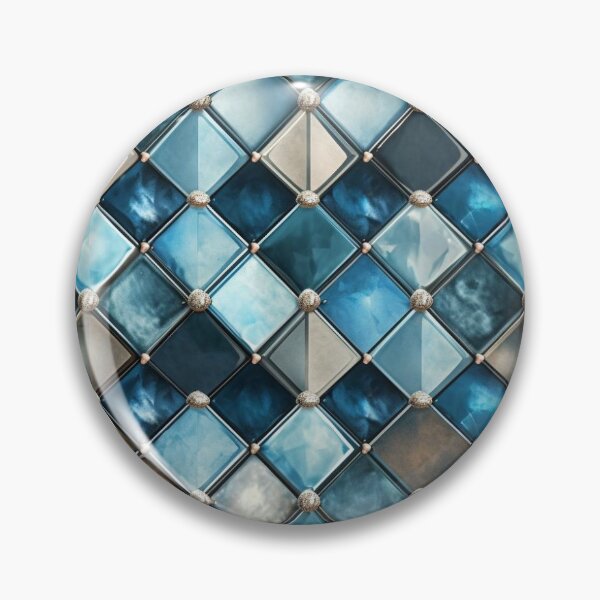 Item preview, Blue diamond seamless digital art designed and sold by EternityLoves.
