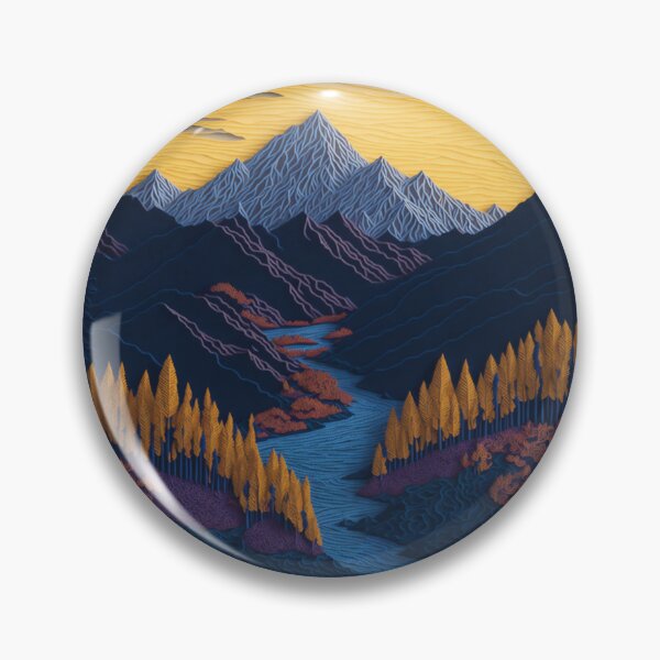 Item preview, Enchanted Denali: Paper Quilling Fantasy Landscape Inspired by Van Gogh designed and sold by RedArtG09.