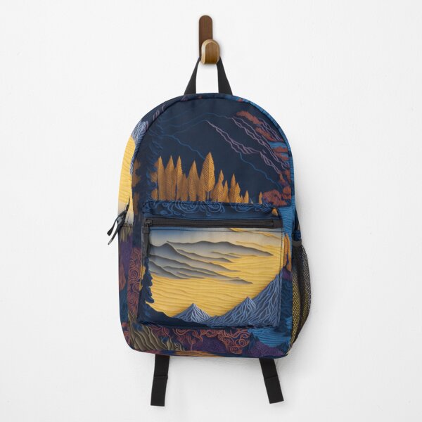 Item preview, Enchanted Denali: Paper Quilling Fantasy Landscape Inspired by Van Gogh designed and sold by RedArtG09.