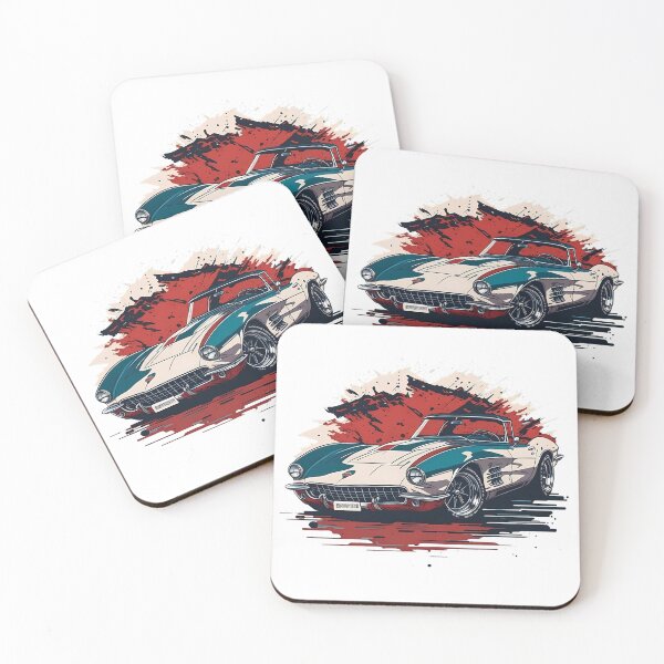 Item preview, Chevrolet Corvette C4 Vintage designed and sold by TaevasDesign.