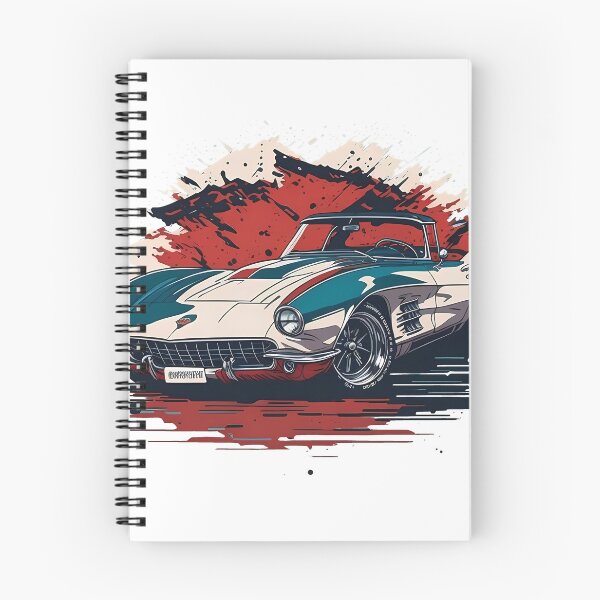 Aperçu de l'œuvre Chevrolet Corvette C4 Vintage créée et vendue par TaevasDesign.