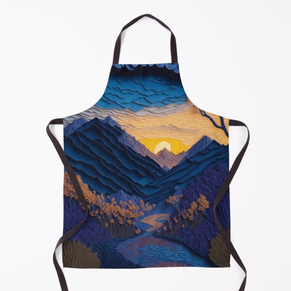 Item preview, Sunset Serenity: Hyperdetailed Paper Art of Denali National Park designed and sold by RedArtG09.