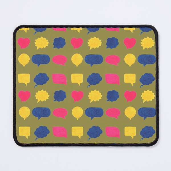 Item preview, Speech bubbles illustration pattern designed and sold by EngineerGoC.