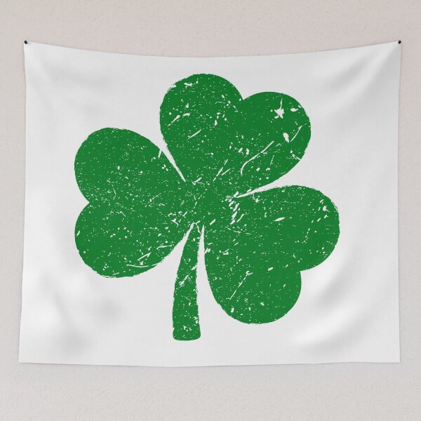 Item preview, Distressed Green Shamrock St. Patrick's Day designed and sold by Chilli-Design.