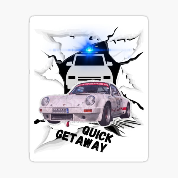 getaway car Art Board Print for Sale by eilosu