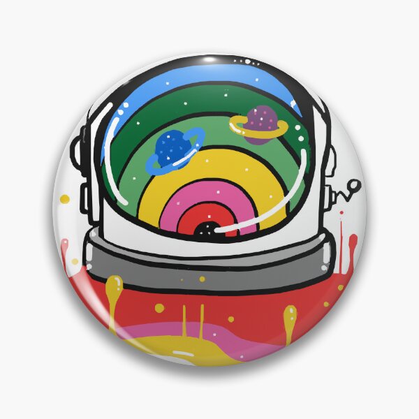 Aperçu de l'œuvre Spaceman Trippy créée et vendue par ainegonza.