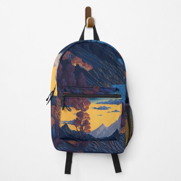 Item preview, Magical Paper Quilling: Pointillism Fantasy Landscape in Van Gogh's Style designed and sold by RedArtG09.