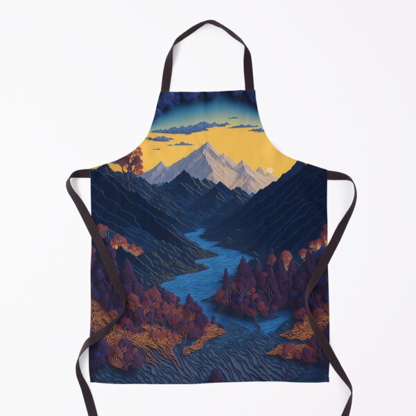 Item preview, Magical Paper Quilling: Pointillism Fantasy Landscape in Van Gogh's Style designed and sold by RedArtG09.