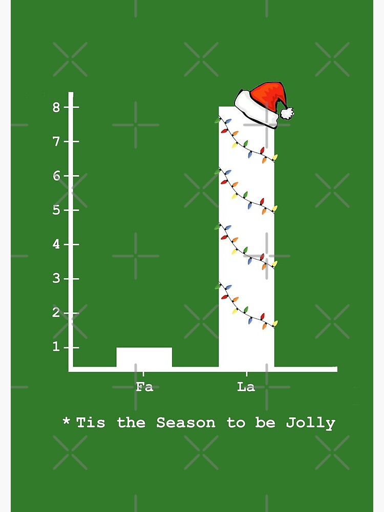 "Christmas Carol Math Bar Graph" Spiral Notebook for Sale by