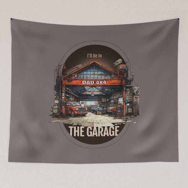 Item preview, I’ll Be In The Garage, Father’s Day Gift Idea. designed and sold by AnuStudios.
