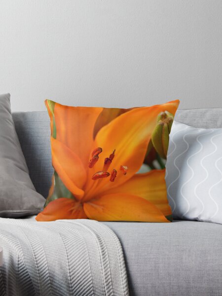 Item preview, Brilliant Orange Lily in Full Bloom designed and sold by Colourful Wonderful.