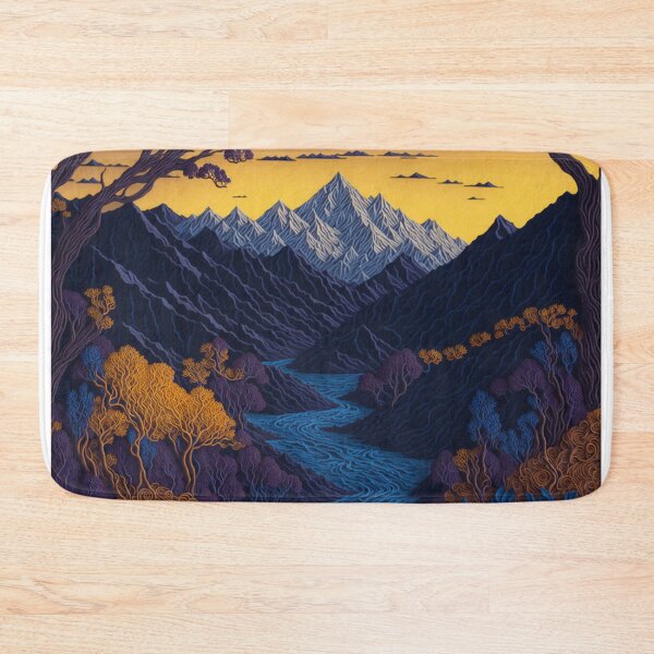 Item preview, Otherworldly Denali: Volumetric Lighting Paper Illustration in Oil Painting Mastery designed and sold by RedArtG09.