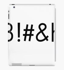 bitch iPad Case/Skin