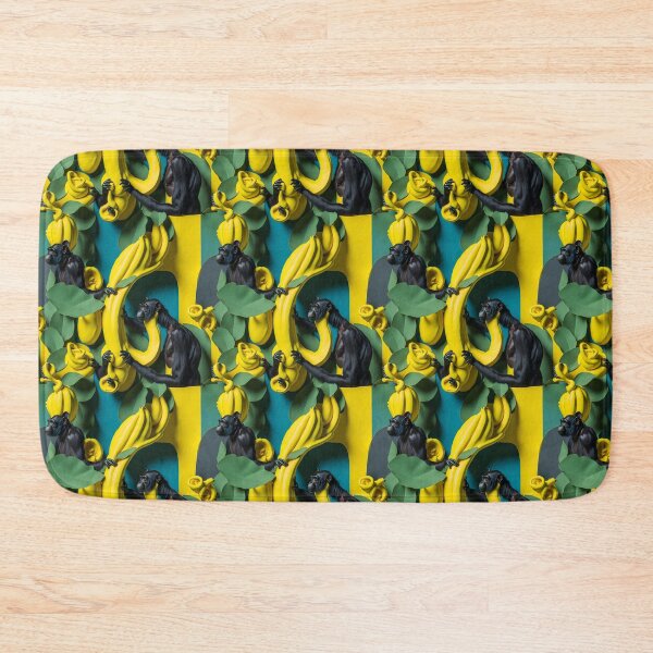 Item preview, Banana Dreamscape: Chimpanzee Illusions in Opulent Op Art designed and sold by AmazingLab.