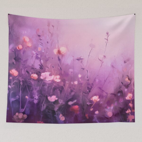 Item preview, The Patchwork Meadow - Violet designed and sold by ArtSea-Bubble.