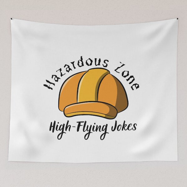 Item preview, Hardhat Funny Jokes designed and sold by Laugh-Lines.