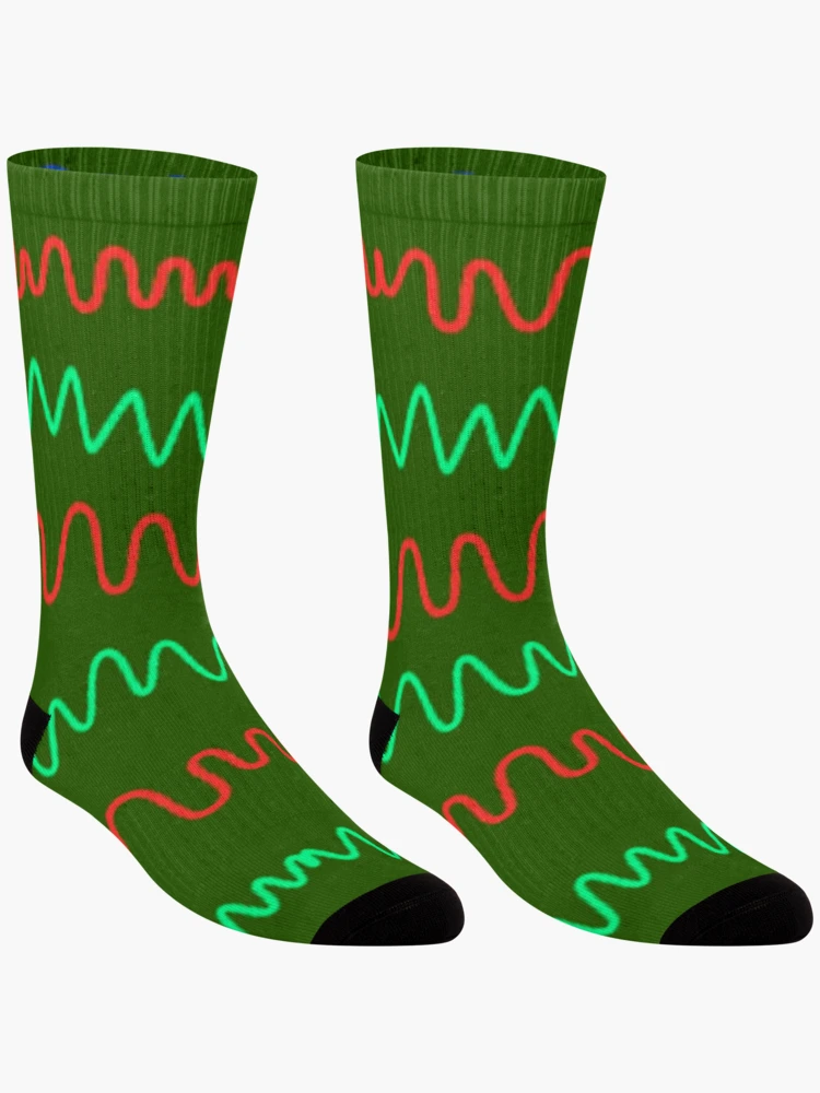 Thumbnail 3 of 5, Socks, Unique Wave Design designed and sold by Rell1970.