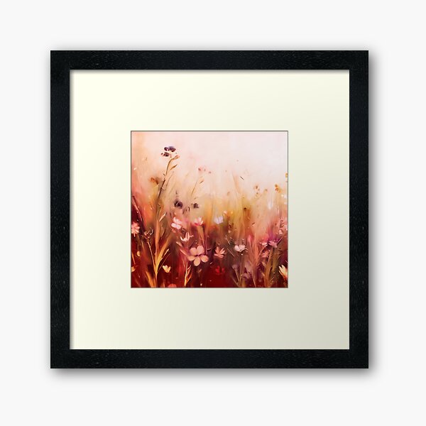 Vista previa del artículo con la obra «La pradera del patchwork - Cobre», diseñado y vendido por ArtSea-Bubble.