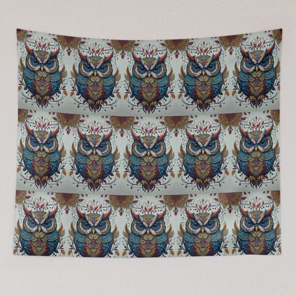 Item preview, "Watchman of the Night: An Owl that Inspires Peace" designed and sold by Bellos1982.