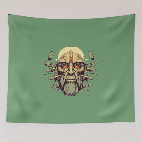 Item preview, Colorful titan face theme designed and sold by Okracha.