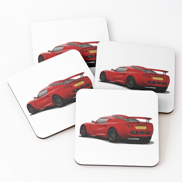 Item preview, Red Sports Car Supercar - British Designed and Built S1 EXG designed and sold by Steve Kidd Art.