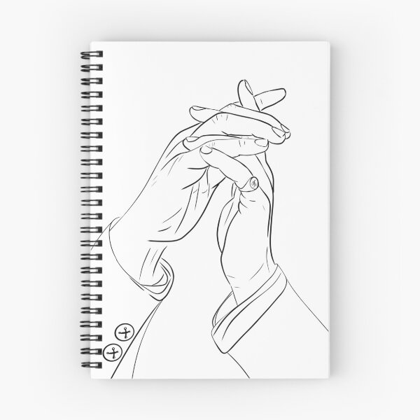 Item preview, Alex & Henry holding hands - transparent designed and sold by lineandlunar.